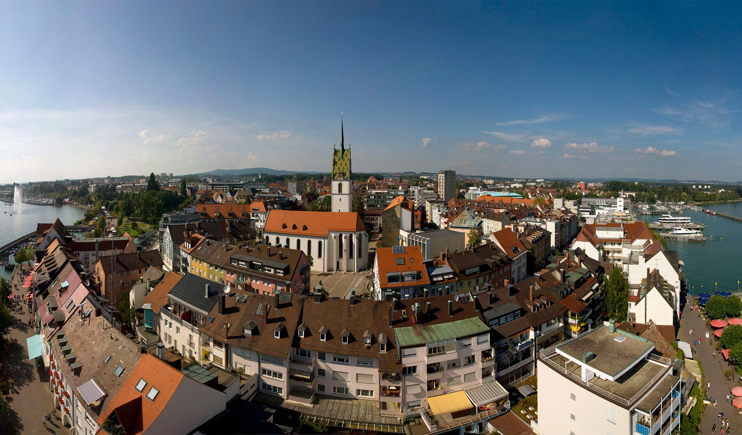 Panoramabild Friedrichshafen